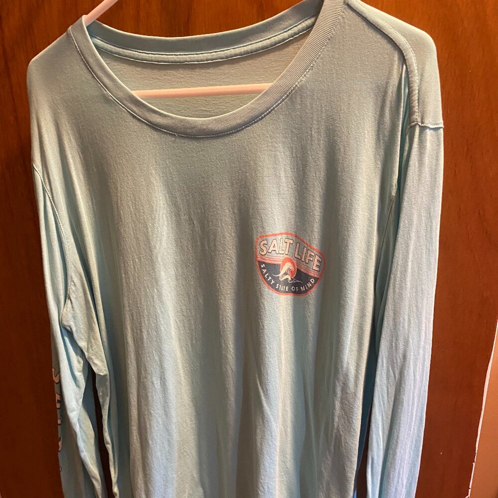 Blue Salt Life Long Sleeve Shirt